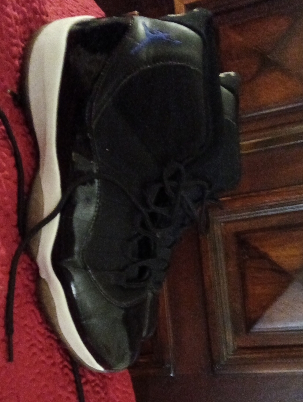 Jordan 11 Space jams Men’s High-Top Basketball Shoes in Black